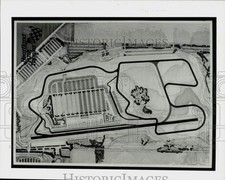 Mapa aéreo de Heartland Park, pista de corrida Topeka - lra02238 comprar usado  Enviando para Brazil
