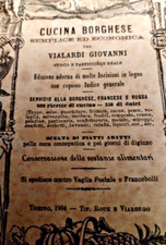 Antico libro cucina usato  Italia