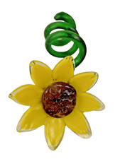 Vintage glass sunflower for sale  Warren