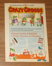 Werbeblatt ferrero kinder gebraucht kaufen  Legden