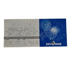 1989 skydome ticket for sale  Manassas