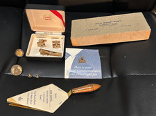 Vtg brass masonic for sale  Roseville