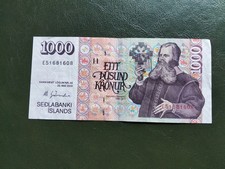 Islande billet 1000 d'occasion  Arques