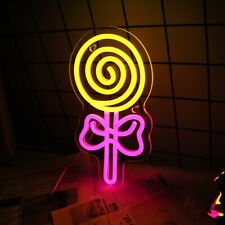 Lollipop pink neon for sale  USA