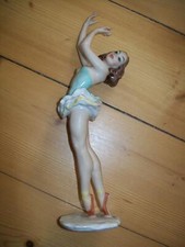 Porzellan figur ballerina gebraucht kaufen  Deutschland