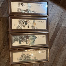 Vintage asian landscape for sale  Fairchance
