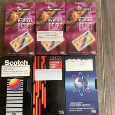 Blank vhs tapes for sale  READING