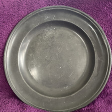 Pewter charger inch for sale  BROMYARD