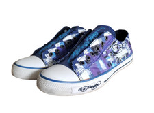 Tênis masculino vintage Y2K Ed Hardy tamanho 8 sem lacre, Tiger Love Kills comprar usado  Enviando para Brazil