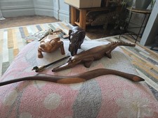 Old wooden animals for sale  NEWCASTLE EMLYN