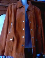 Leder jacke wildleder gebraucht kaufen  Bad Krozingen