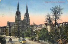 Stuttgart marienkirche ansicht gebraucht kaufen  Leonberg