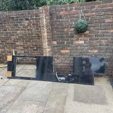 Black spec granite for sale  TADWORTH