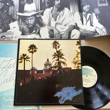 Eagles Hotel California Original 1976 LP 1st US Press Complete W/Poster & Sleeve comprar usado  Enviando para Brazil
