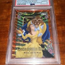 Topps Chrome Disney 100 Beauty and the Beast Once Upon a Time 12/25 PSA 10🔥 comprar usado  Enviando para Brazil