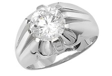 Bague homme solitaire d'occasion  Strasbourg-