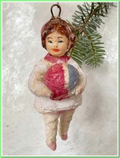 Ancien Ornement de Noël en coton Vintage Sapin Xmas Nouvel An 🎄#15725, usado comprar usado  Enviando para Brazil