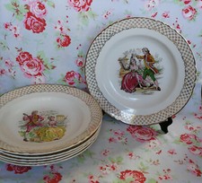 Assiettes creuses moulin d'occasion  Lamballe