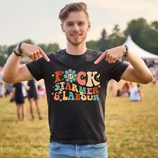 Camiseta F*ck Starmer & Labour | Camiseta engraçada anti-Starmer | Camiseta Stuck Farmer | comprar usado  Enviando para Brazil