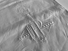 Linge ancien drap d'occasion  France