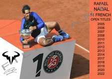 Rafael nadal roland d'occasion  Charleville-Mézières
