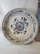 Tigela/carregador de cerâmica vietnamita naufrágio Hoi An do século XV, usado comprar usado  Enviando para Brazil
