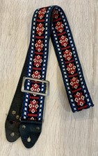 Antiga pulseira de guitarra Memphis diamantes brancos estilo ACE hippie tecido dos anos 60 feita nos EUA comprar usado  Enviando para Brazil