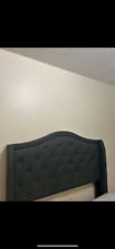 Linen upholstered bed for sale  Marshall