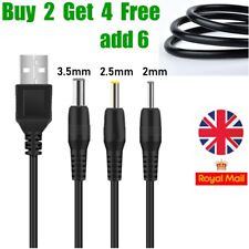 Usb 3.5mm 2.5mm for sale  UK