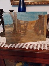 Vecchio quadro olio usato  Livorno