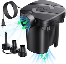 Bomba Aire Eléctrica Portátil Rápida 110V Inflables Colchones Cojines Piscinas comprar usado  Enviando para Brazil