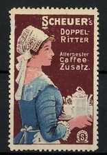 Reklamowa marka Scheuer's Double-Ritter - najlepszy dodatek do kawy, służąca  na sprzedaż  Wysyłka do Poland