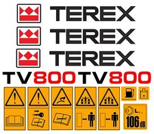 Terex tv800 roller for sale  ROSS-ON-WYE