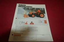 Kubota snowblowers series for sale  Berlin