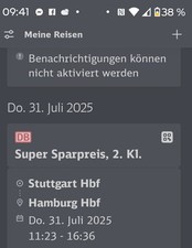 Ice fahrkarte gebraucht kaufen  Heide