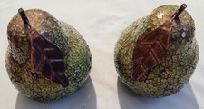 Conjunto de 2 Mosaico Verde Peras Hobby Lobby Elegante Exibição Decorativa Mesa de Jantar comprar usado  Enviando para Brazil