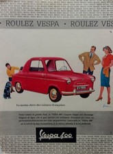 Publicite voiture vespa d'occasion  Montluçon