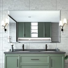 Beveled mirror bathroom for sale  Waynesboro