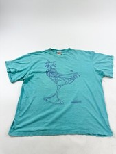 Camisa masculina Jimmy Buffetts 2XL AZUL Margaritaville saleiro ponto único vintage, usado comprar usado  Enviando para Brazil