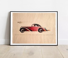Poster vintage adler d'occasion  L'Isle-sur-la-Sorgue