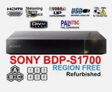 REPRODUCTOR BLU-RAY/DVD PLAYER 0-8 SONY BDP-S1700 REGION FREE ZONA A-B-C/USB "S" comprar usado  Enviando para Brazil