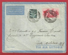 Storia postale fratellanza usato  Catania
