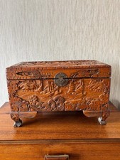 Antique carved camphor for sale  CASTLEFORD
