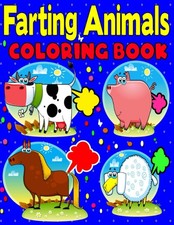 Farting animals coloring for sale  San Diego