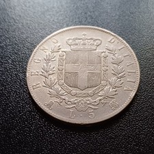 Moneta argento vittorio usato  Riolo Terme