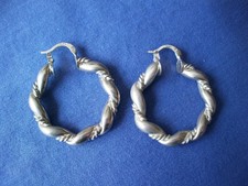 Creolen hrringe silber gebraucht kaufen  Eisenach