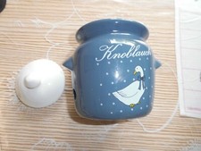 Knoblauch keramiktopf gans gebraucht kaufen  Hamburg
