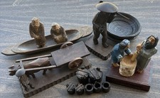 Vtg handmade carved for sale  Beaumont
