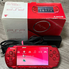 Sony PSP 3000 Vermelho Radiante +Bateria + Carregador + Caixa Original - Leia a Descrição - comprar usado  Enviando para Brazil