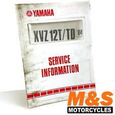 Yamaha xvz12t service for sale  NEWCASTLE UPON TYNE